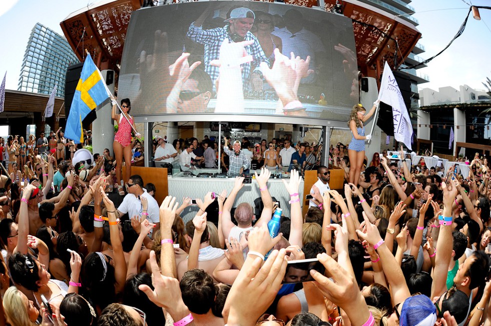 Avicii at Marquee Dayclub on June 22