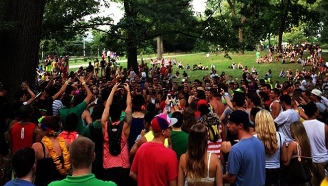 Central Park After Day 3 of Ezoo was Cancelled