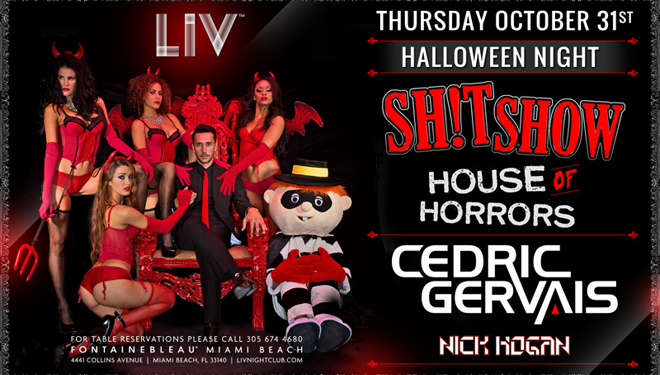 Cedric Gervais Sh!t Show House of Horrors in Miami