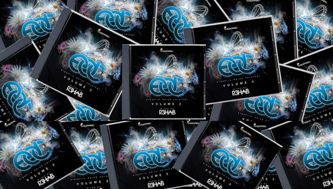 Electric Daisy Carnival Mixed CD Series from 2010 to 2012