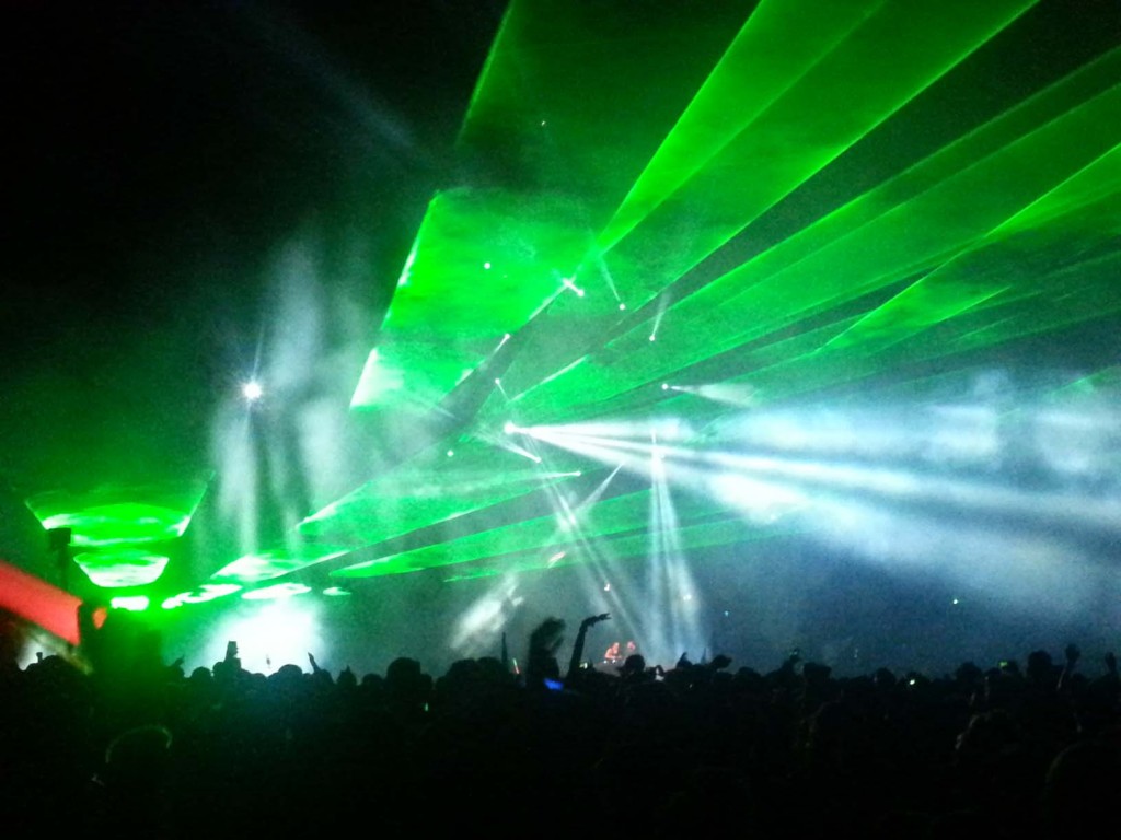Main Stage at night with Kaskade Mysteryland USA 2014