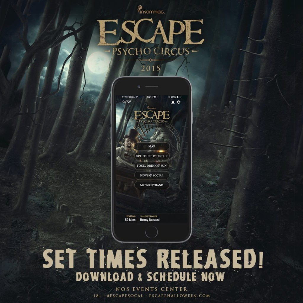 Escape 2015 App