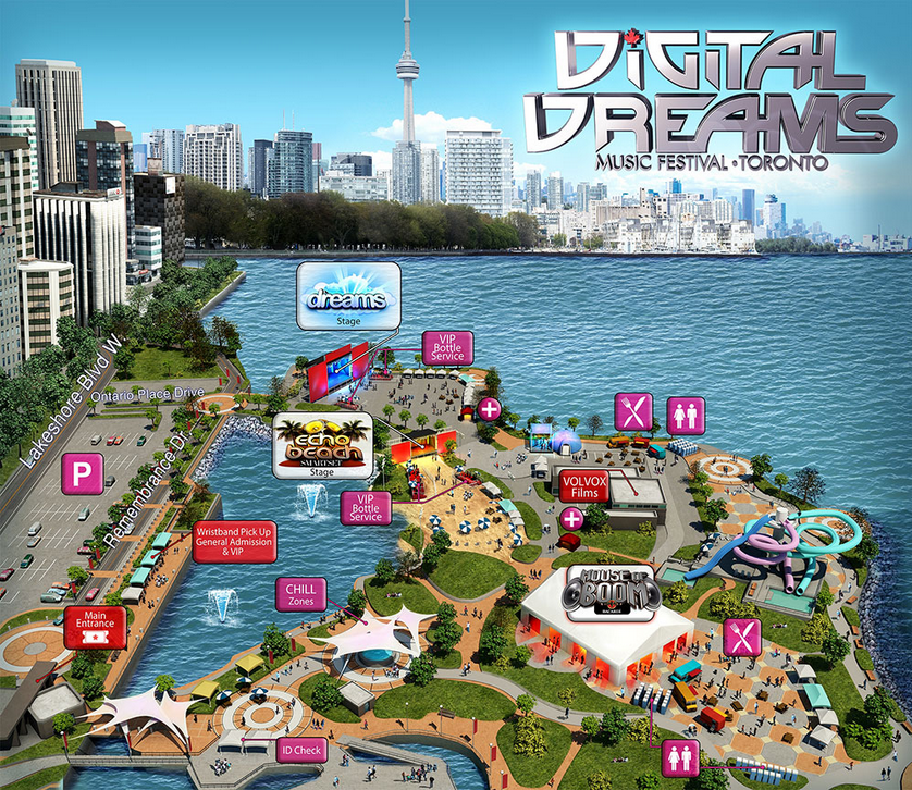 Two Day Digital Dreams Festival in Toronto on June 29 and 30