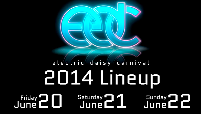 EDC Vegas 2014 Lineup